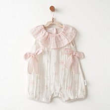 Andywawa Kız Bebek Tulum Romper Muslın Lovely Day ANW-AC26614