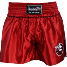 Dragondo MT3033 Muaythai Şortu Kırmızı Kick Boks Şortu