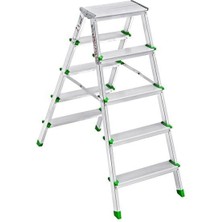 LTG Nova Sm Saraylı 5+5 Çift Taraflı Alüminyum Merdiven