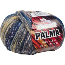 Himalaya Palma 237-08 Sarı Gri Mavi