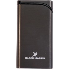 Black Martin Tek Torch Çakmak Metalik Gri BM407