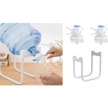 Just Cheap Store Damacana Musluk Başlığı ve Metal Ayak Stand Seti