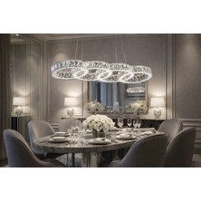 Kafkas 75LİK Audi Model Krom Kristal Avize