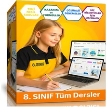 Enine Boyuna Eğitim 8. Sınıf Tüm Dersler Eğitim Seti (Online Paket)