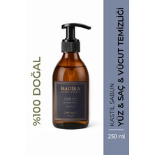Radika Aromatherapy Doğal Sıvı Kastil Sabun-Sade (Cam Şişe)