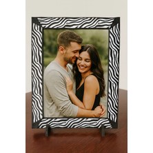 Fantastic 10X15 cm Dokuma Bordürlü Fotoğraf Çerçevesi - 5 Farklı Desen Seçeneği - 14X19 Lüks Dekoratif Çerçeve