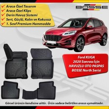 Ford Kuga Paspas Araca Özel 2020 Sonrası Derin Havuzlu Paspas Bosse North Serisi