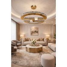 Kafkas 65LİK Aurora Gold Prestige Kristal Avize