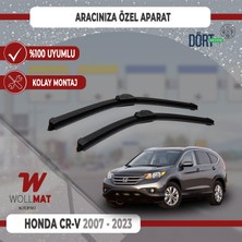 Wollmat Honda Crv Silecek 2007 2023 Arası Uyumlu Silecek Takımı Araca Özel