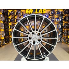 Oem Jant 4 Adet Mercedes Orıjınal 8-9*18 5*112 ET43 66.6 Black Mack Jant Revize Edilmiş (Takım)