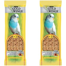 Gold Wings Evcil Hayvan Kuş Ballı Kraker 3'lü 2 Adet Fırsat Ürünü