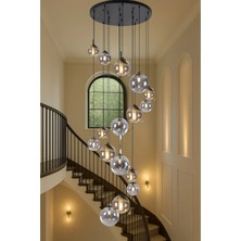 Kafkas 70LIK 20 Sarkıtlı Galeri Boşluğu Modern Avize