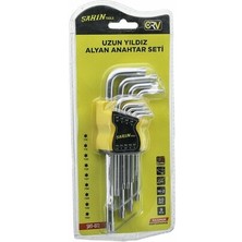 Go İthalat Uzun Yıldız Alyan 9 Parça (3791)