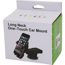 Go İthalat Araç - Oto Telefon Tutucu Uzayan-Kısalan Kol Vantuzlu - Oynar Baş - Genişlik Ayarı (3791)