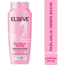 L'oreal Paris Elseve Glycolic Gloss Parlaklık Veren Bakım Şampuanı 300 ml
