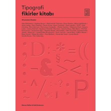 Aesco Tipografi Fikirler Kitabı - 40 Ustadan Ilhamlar