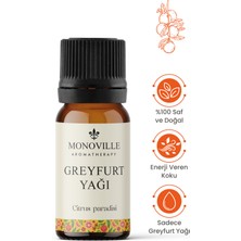 Monoville Greyfurt Uçucu Yağı 10 ml %100 Saf Ve Doğal ( Grapefruit Essential Oil )