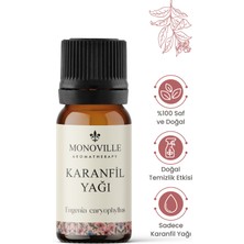 Monoville Karanfil Uçucu Yağı 10 ml %100 Saf Ve Doğal ( Clove Bud Essential Oil )
