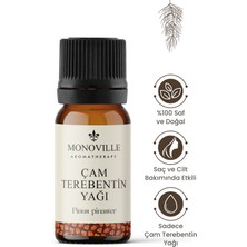 Monoville Çam Terebentin Uçucu Yağı 10 ml %100 Saf Ve Doğal ( Pine Turpentine Essential Oil )