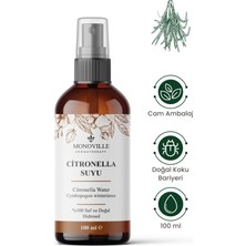 Monoville Citronella Suyu 100 ml %100 Pure (Citronella Water)