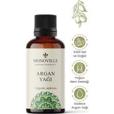 Monoville Argan Yağı 30 ml Soğuk Sıkım %100 Saf Ve Doğal ( Argan Oil )