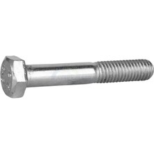 Std M8X70 10 Adet Galvanizli Yarım Diş Civata 8.8 Dın 931