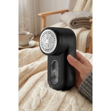 Valletta Cartegena Pilli Tiftik Temizleyici Tüy Toplayıcı Siyah