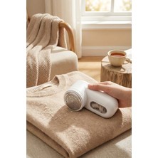 Valletta Cartegena Pilli Tiftik Temizleyici Tüy Toplayıcı Beyaz