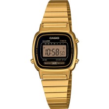 Casio La670wga-1df Retro Gold Dijital Kol Saati