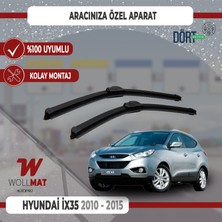 Wollmat Hyundai IX35 Silecek 2010 2015 Silecek Takımı Araca Özel