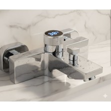 STECELL Termostatik Dijital Banyo Bataryası