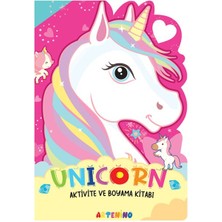 Aesco Unicorn - Aktivite ve Boyama Kitabı Serisi