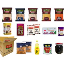 Yazar Ramazan Paketi (10) 16 Parça 22,730 Kg