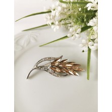 Halley Concept Işıltılı Başak Broş