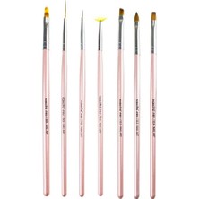 Nail Art Tırnak Süsleme Fırça Seti 7'li - 02