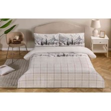 Özdilek Nevresim Takımı  Nev Tek Kişilik Mavi Alpıne Serenıty