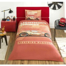 Özdilek Disney Nevresim Takımı  Ranforce Tek Kişilik Kırmızı Cars Strıkes