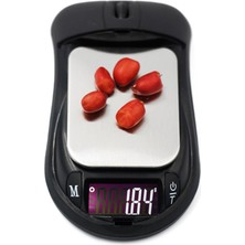 Go İthalat Hassas Terazi 200 gr 0.01 gr Mouse Cep Terazisi (3791)