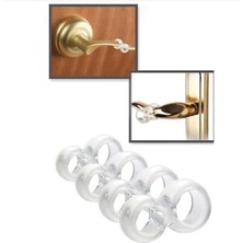 İsmiyle Al Silikon Kapı &amp;amp; Pencere Vurma Önleyici Stoper Kapı Tamponu 4 Adet