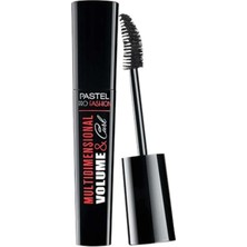 Pastel Multidimensional Siyah Maskara Hacim Verici Kıvırma Etkili Büyük Boy Özelliği