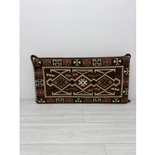 Bakırözü Home Kahve Anadolu Modeli Şark Köşesi Takımı Sırt Dayama Yastığı 42 x 92 x 10 cm Dikdörtgen Pamuk Polyester