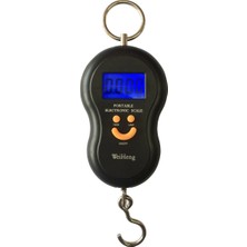 Go İthalat 40 kg Dijital El Tartısı Gülen Yüz LED Işıklı Dijital El Terazisi (3791)