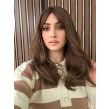 Aura Peruk A. Kalite Muhteşem Doğallığa Sahip Perçemli Vip  Modelimiz