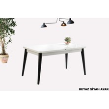 Sweet Home Masa Sandalye Kelebek Açılır Mdf Masa Mutfak,salon,yemek Odası Masası 60X100 cm