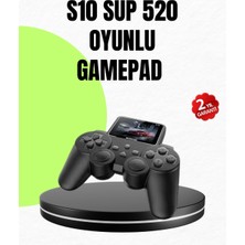 Belle Fusion Mey Ithalat® Orijinal 2025 S10 Gamepad 520 Oyunlu HDMI Tv Bağlantılı A Kalite Atari