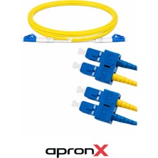 Apronx 1 Metre Sc-Sc Sm 9/125 Dx Patch Kablo Patch Cord