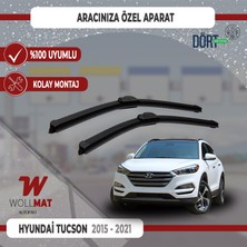 Wollmat Hyundai Tucson Silecek 2015 2021 Silecek Takımı Araca Özel
