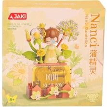 Eco Lounge HK113 Jaki Karahindiba Müzik Kutusu 144 Parça Block Oyuncak