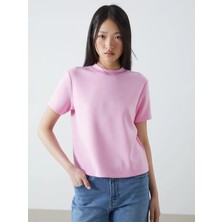 Lc Waikiki Yeni Sezon Dik Yaka Kadın Tişört