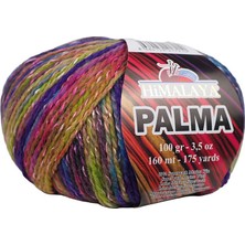 Himalaya Palma 237-01 Mor Pembe Yeşil